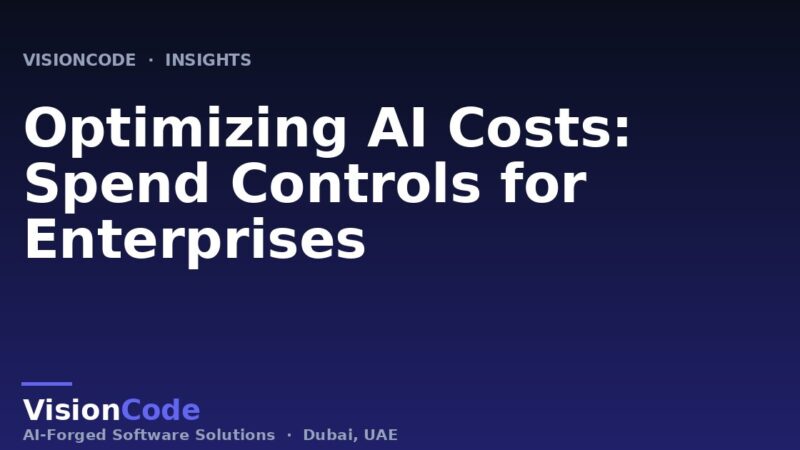 Optimizing AI Costs: Spend Controls for Enterprises