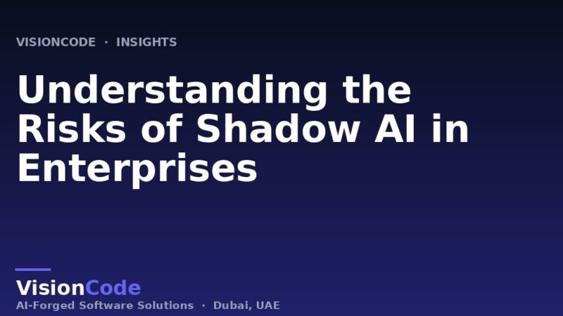 Understanding the Risks of Shadow AI in Enterprises