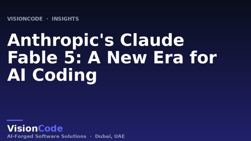 Anthropic's Claude Fable 5: A New Era for AI Coding